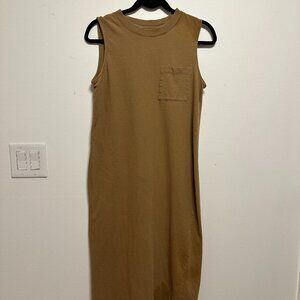 Everlane Cotton Midi Tank Dress, Size M